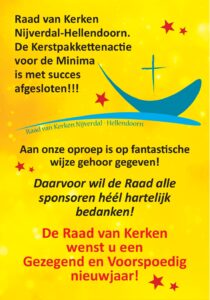 2023 bedankt advertentie kerst